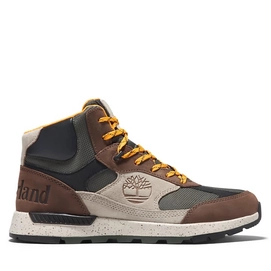 Timberland Field Trekker Mid F/L Dark Brown Full Grain w Lt Taupe Herren