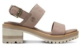 Timberland Women Violet Marsh 2-Band Sandal Taupe Gray