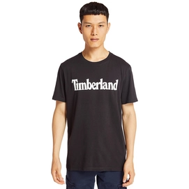 T-Shirt Timberland Men SS Kennebec River Linear Tee Black