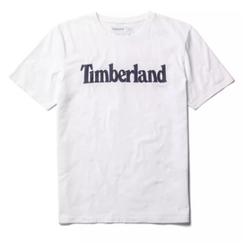 T-Shirt Timberland Men SS Kennebec River Linear Tee White