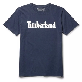 T-Shirt Timberland Men SS Kennebec River Linear Tee Dark Sapphire