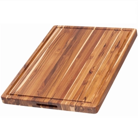 Chopping Board Teakhaus Traditional Handle (61 x 45 x 3.8 cm)