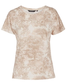 Top Essenza Women Ellen Aurelie Short Sleeve Antique White