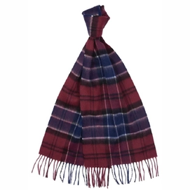 Écharpe Barbour Wool Cashmere Tartan Scarf Cordovan