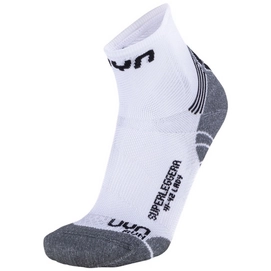 Sokken Uyn Women Run Superleggera White Grey