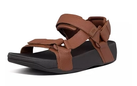 FitFlop Men Ryker Sandal Leather Dark Tan