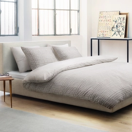 Housse de Couette Marc O'Polo Villi Oatmeal Satin de Coton