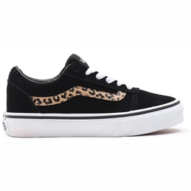 Sneakers Vans Youth Ward Suede Black Cheetah-Shoe size 32