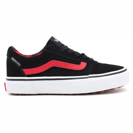 Sneakers Vans Youth Ward Vansguard Suede Black Red Plaid-Shoe size 27