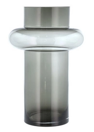 Vaas Lyngby Glas Tube Smoke 40 cm