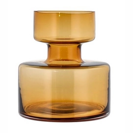 Vaas Lyngby Glas Tubular Amber 20 cm