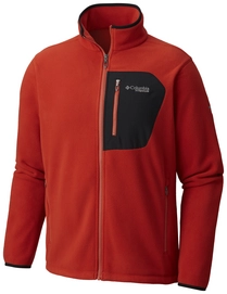 Fleecejacke Columbia Titan Pass 2.0 Fleece Flame Black Herren