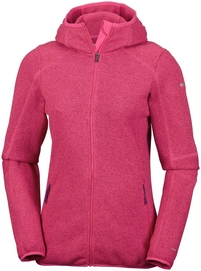 Vest Columbia Women Altitude Aspect Hooded Fleece Punch Pink Heather
