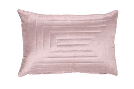 Sierkussen Walra Square Patterns Roze (40 x 60 cm)