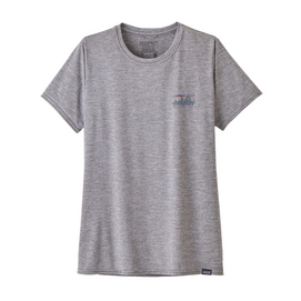 T-Shirt Patagonia Cap Cool Daily Graphic Shirt 73 Skyline Feather Grey Damen-XL