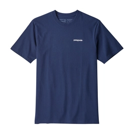 T-shirt Patagonia Men's P-6 Logo Responsibili-Tee Classic Navy-S