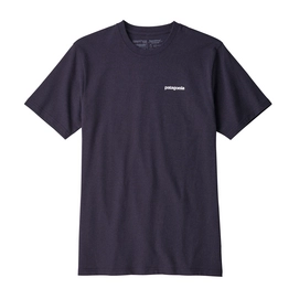 T-Shirt Patagonia Men's P-6 Logo Responsibili-Tee Piton Purple