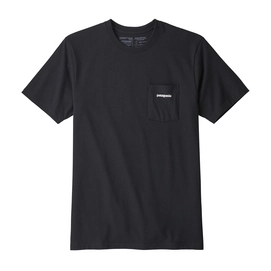 T-shirt Patagonia Men P-6 Logo Pocket Responsibili-Tee Black-M