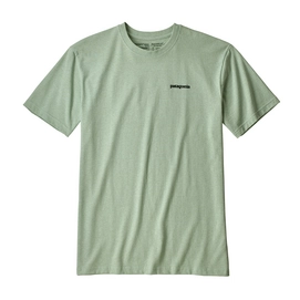 T-Shirt Patagonia Men's P-6 Logo Responsibili-Tee Lite Distilled Vert