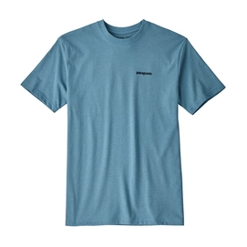 T-Shirt Patagonia Hommes P-6 Logo Responsibili-Tee Mako Blue