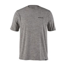 T-Shirt Patagonia Men's Capilene Cool Daily Graphic Shirt P-6 Logo Feather Grey