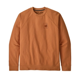 Pull Patagonia Homme Alpine Icon Regenerative Organic Certified Cotton Crew S Toasted Peach