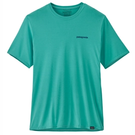 T-Shirt Patagonia Men Cap Cool Daily Graphic Shirt Boardshort Logo Iggy Blue X-Dye