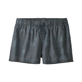 Shorts Patagonia Women Island Hemp Baggies Coral Colony Plume Grey