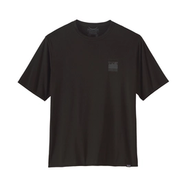 T-Shirt Patagonia Men Cap Cool Daily Graphic Shirt Alpine Icon Black-XL