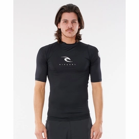 Schwimmshirt Rip Curl Corps S/Sl UV Black Herren