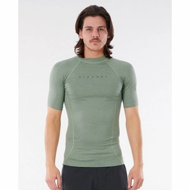 Schwimmshirt Rip Curl  Dawn Patrol Perf S/Sl UV Green Marle Herren
