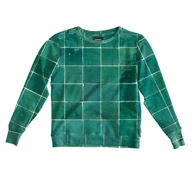 Sweater SNURK Tiles Emerald Green Damen