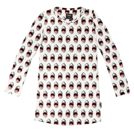 Long Sleeve Dress SNURK Women Shark!!