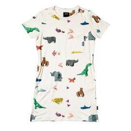 T-shirt Dress SNURK Women Paper Zoo