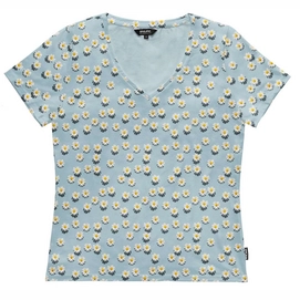 T-Shirt V-Neck SNURK Femme Daisy Dawn-XS