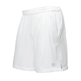 Tennis Shorts Wilson Men Rush 9 White