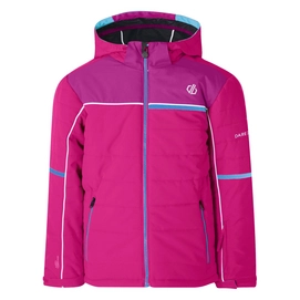 Ski Jas Dare2B Girls Initiator Jacket Cyber Pink Fushcia Pink