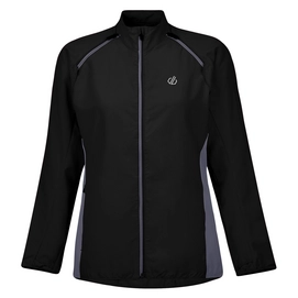 Jas Dare2B Women Circumspect Windshell Black Meteor Grey