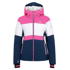 Ski Jas Dare2B Women Avowal Jacket Blue Wing White