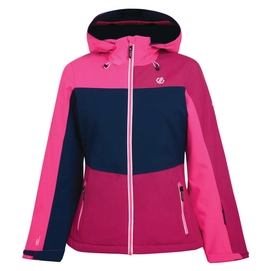 Ski Jas Dare2B Women Purview Jacket Fuschia Blue Wing