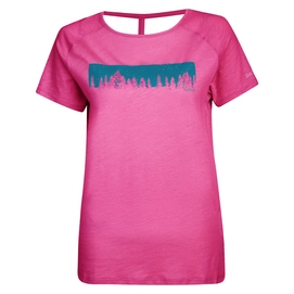 T-Shirt Dare2B Women Astral Forest T Cyber Pink