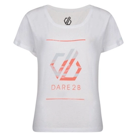 T-Shirt Dare2B Women Glow Up Tee White