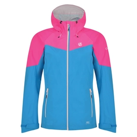 Jas Dare2B Women Reconfine Jacket Blue Jewel Cyber Pink