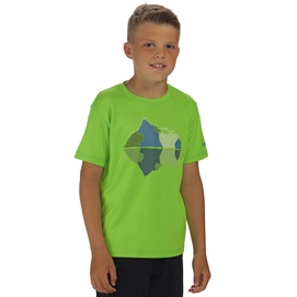 T-Shirt Regatta Kids Alvarado II Green Flash