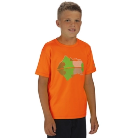 T-Shirt Regatta Alvarado II Magma Orange Kinder