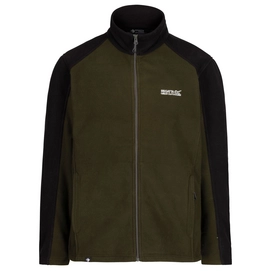Fleecejacke Regatta Hedman II Dark Khaki Black Herren
