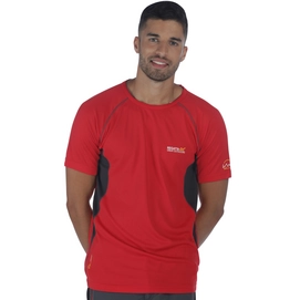 T-Shirt Regatta Mens Virda Pepper/Seal Grey