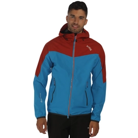 Jacket Regatta Mens Imber II Hydro Blue Burnt Tikki