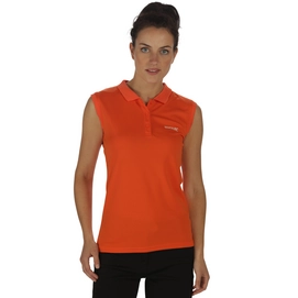 Polo Shirt Regatta Womens Tima Pumpkin