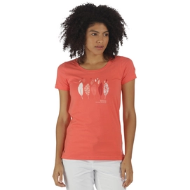 T-Shirt Regatta Womens Filandra DeepSea Coral